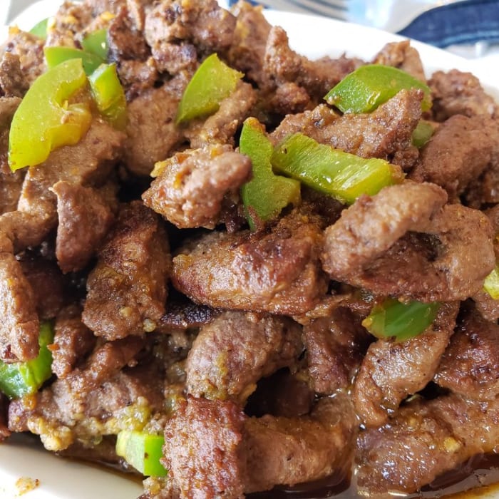 Alexandrian Beef Liver (Spicy) PLATE.