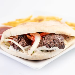 Beef Kabob Sandwich